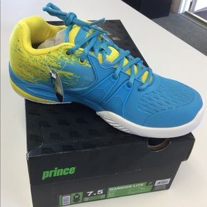 Prince Warrior Lite Women’s Tennis Shoe, NIB